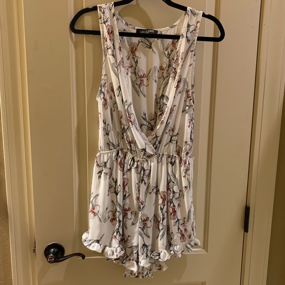 Luxx Clothiers Floral Romper